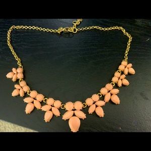 NWOT peach j. Crew necklace 🌸